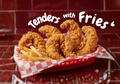 Tenders with Fries