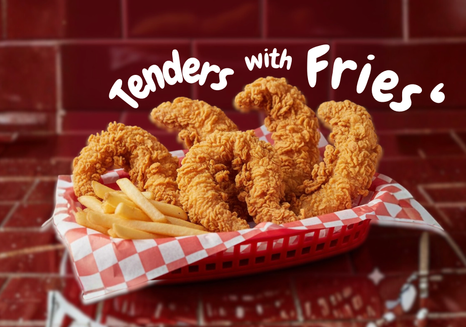 Tenders with Fries